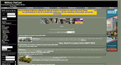 Desktop Screenshot of militarydiecast.com