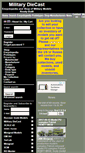 Mobile Screenshot of militarydiecast.com